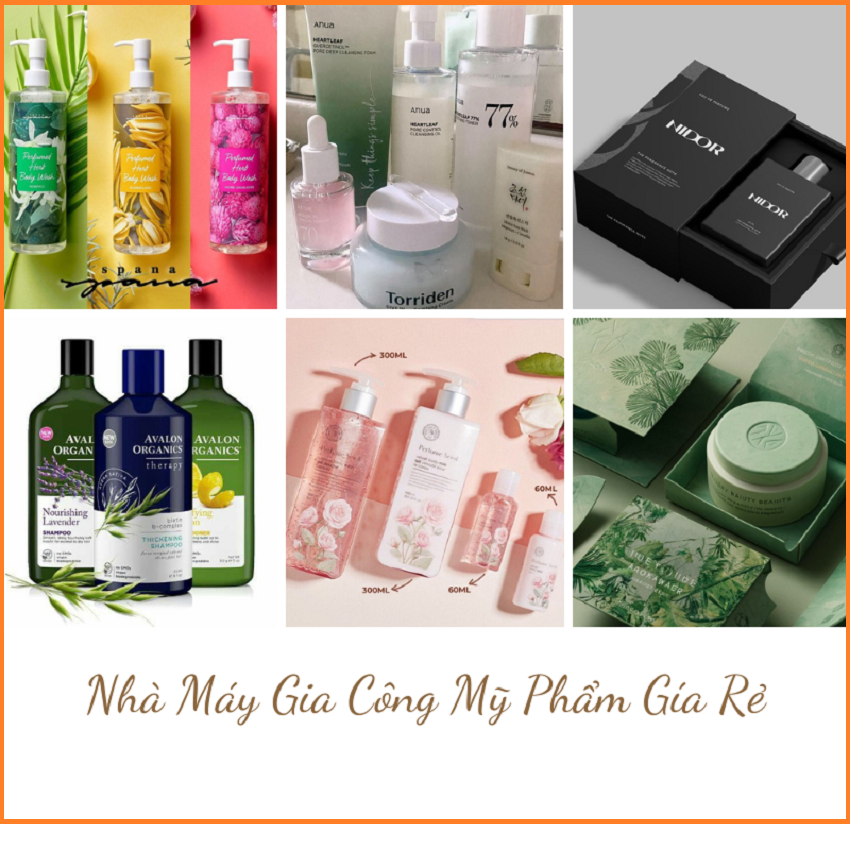 Gia công mỹ phẩm giá rẻ