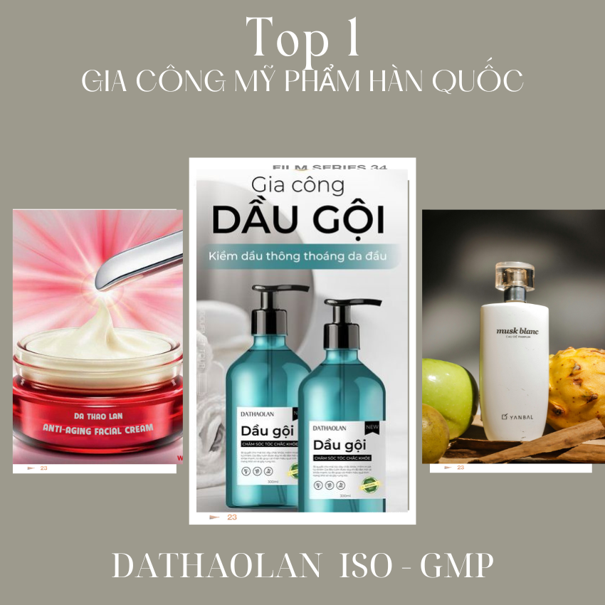 Gia công mỹ phẩm Hàn Quốc tại Việt Nam