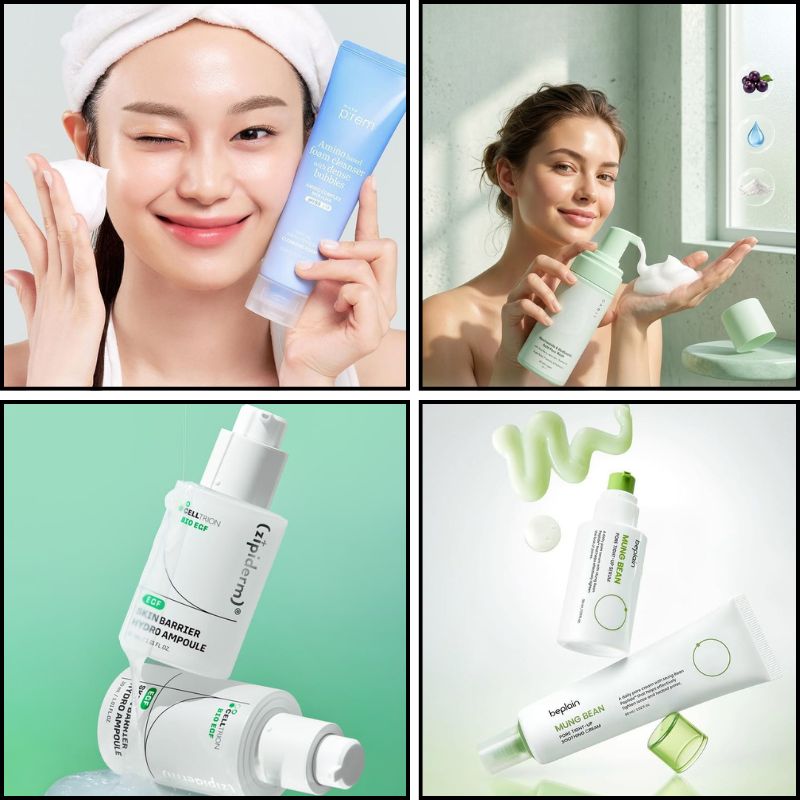 gia công sữa rửa mặt dạng bọt bum, gel